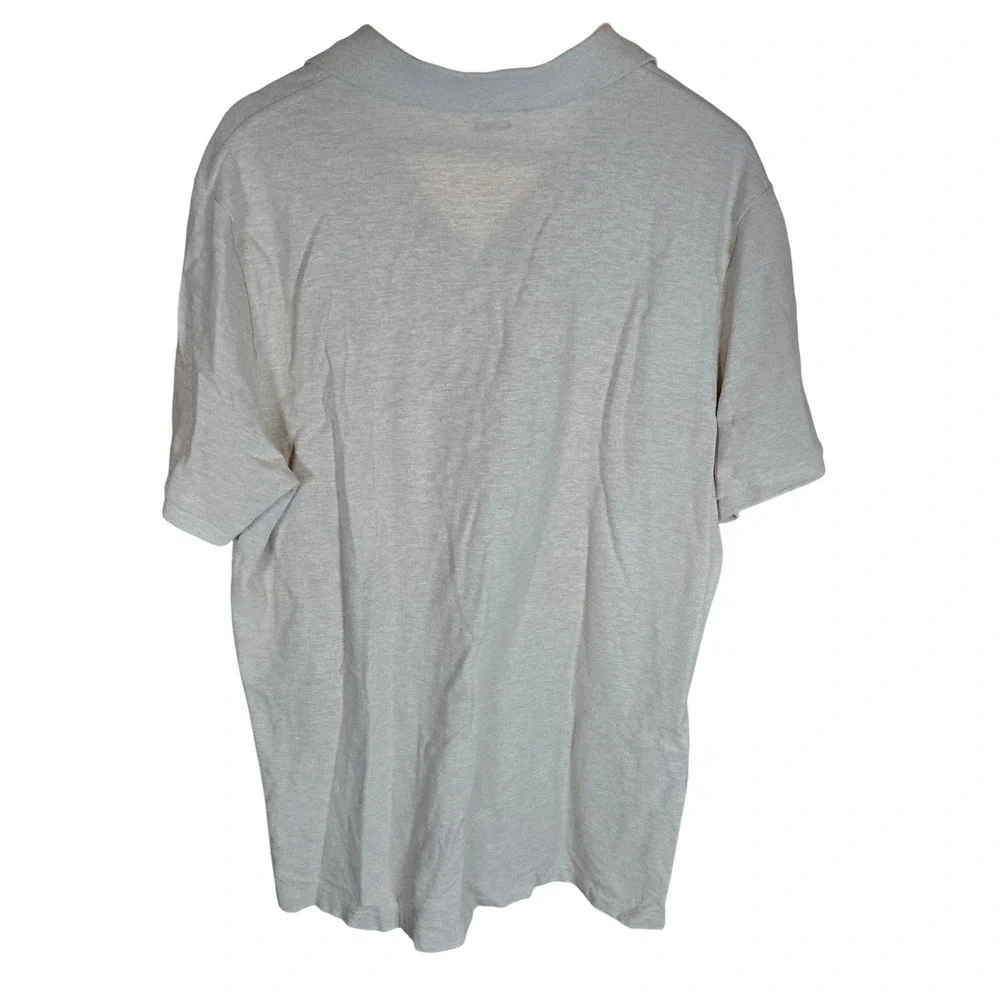 Polo Ralph Lauren Men Classic Fit XL Beige Short Sleeve Polo Shirt‎ with Logo